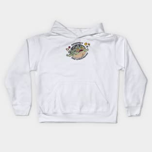 Disrespect Your Surroundings Frog Kids Hoodie